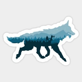 Wolves of the Sea Sticker